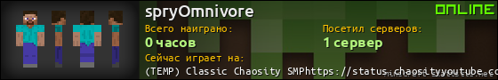 Юзербар 560x90 для spryOmnivore