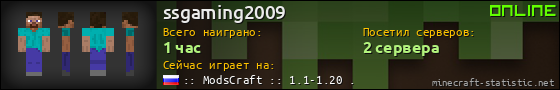 Юзербар 560x90 для ssgaming2009