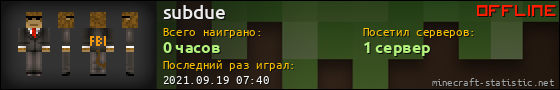 Юзербар 560x90 для subdue