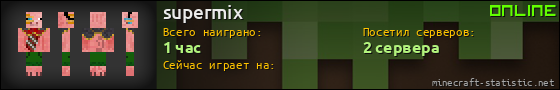 Юзербар 560x90 для supermix