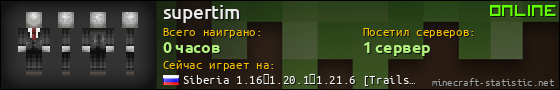 Юзербар 560x90 для supertim