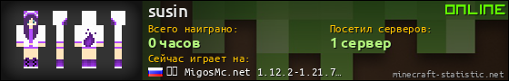 Юзербар 560x90 для susin