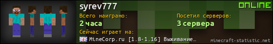 Юзербар 560x90 для syrev777