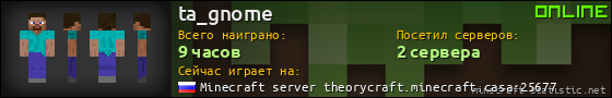 Юзербар 560x90 для ta_gnome