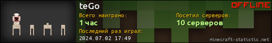 Юзербар 560x90 для teGo