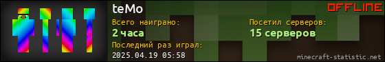 Юзербар 560x90 для teMo