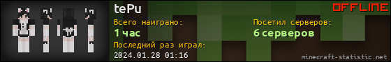Юзербар 560x90 для tePu