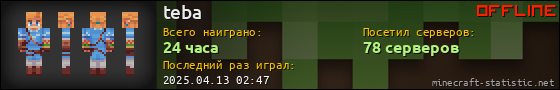 Юзербар 560x90 для teba