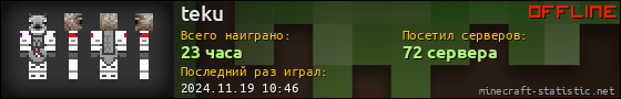 Юзербар 560x90 для teku