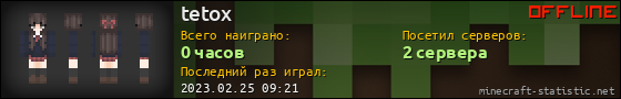 Юзербар 560x90 для tetox