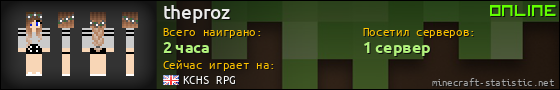 Юзербар 560x90 для theproz