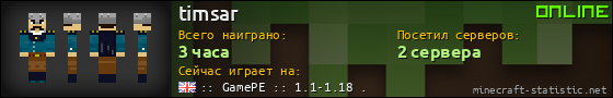 Юзербар 560x90 для timsar