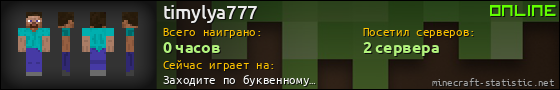 Юзербар 560x90 для timylya777