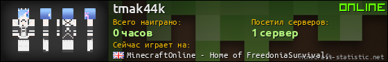 Юзербар 560x90 для tmak44k