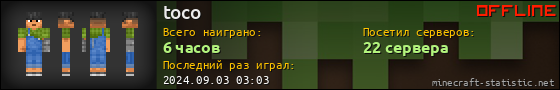 Юзербар 560x90 для toco