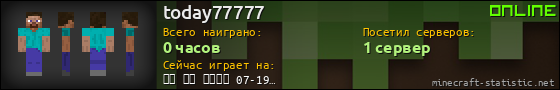 Юзербар 560x90 для today77777