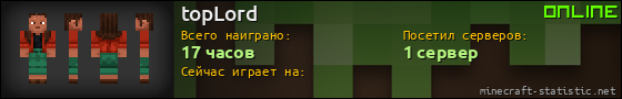 Юзербар 560x90 для topLord