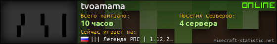Юзербар 560x90 для tvoamama