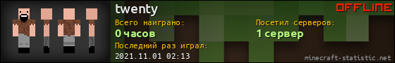Юзербар 560x90 для twenty