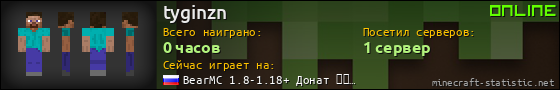 Юзербар 560x90 для tyginzn