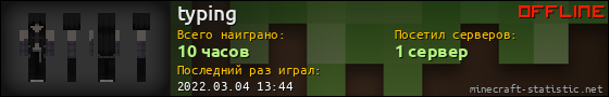 Юзербар 560x90 для typing
