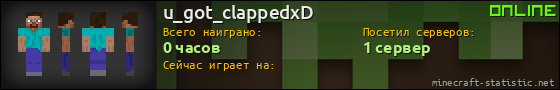 Юзербар 560x90 для u_got_clappedxD