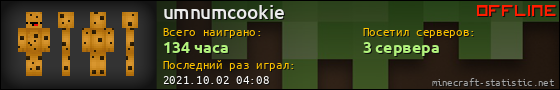 Юзербар 560x90 для umnumcookie