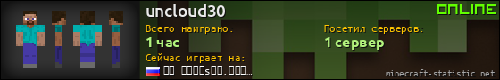 Юзербар 560x90 для uncloud30