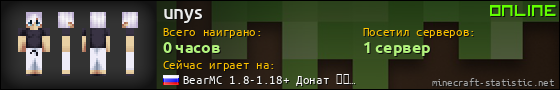 Юзербар 560x90 для unys