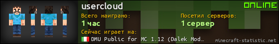 Юзербар 560x90 для usercloud