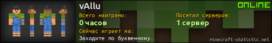 Юзербар 560x90 для vAllu