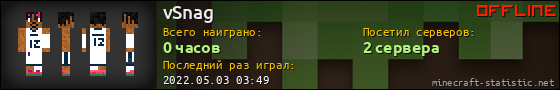 Юзербар 560x90 для vSnag