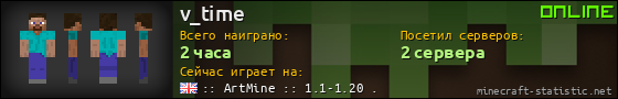 Юзербар 560x90 для v_time