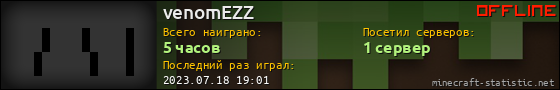 Юзербар 560x90 для venomEZZ