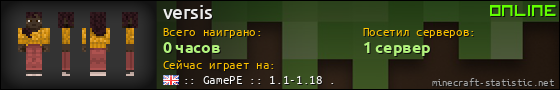 Юзербар 560x90 для versis