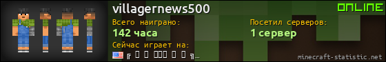 Юзербар 560x90 для villagernews500