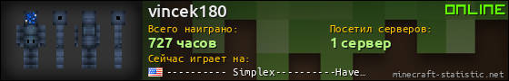 Юзербар 560x90 для vincek180