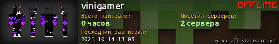 Юзербар 560x90 для vinigamer