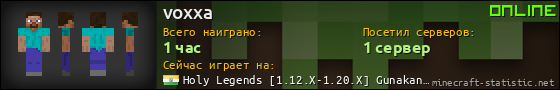 Юзербар 560x90 для voxxa