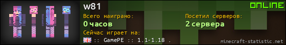Юзербар 560x90 для w81