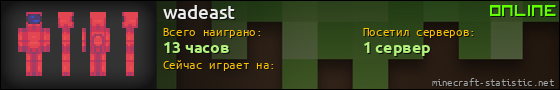 Юзербар 560x90 для wadeast