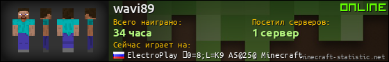 Юзербар 560x90 для wavi89