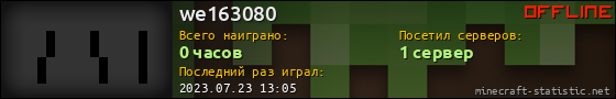 Юзербар 560x90 для we163080