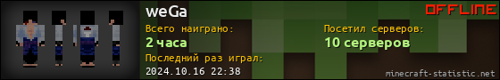 Юзербар 560x90 для weGa