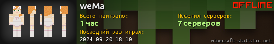 Юзербар 560x90 для weMa