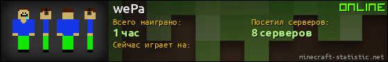 Юзербар 560x90 для wePa