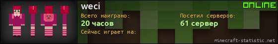 Юзербар 560x90 для weci