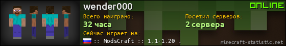 Юзербар 560x90 для wender000