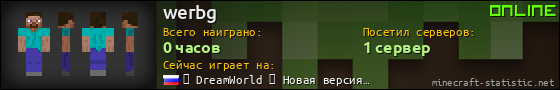 Юзербар 560x90 для werbg