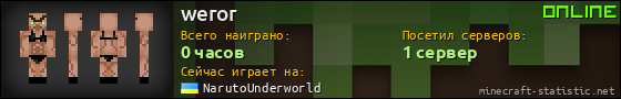Юзербар 560x90 для weror